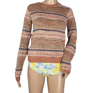 Anthropologie Sparrow Fair Isle Sweater
